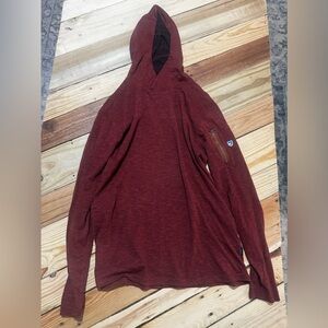 Kuhl Long Sleeve Hooded shirt  - Maroon